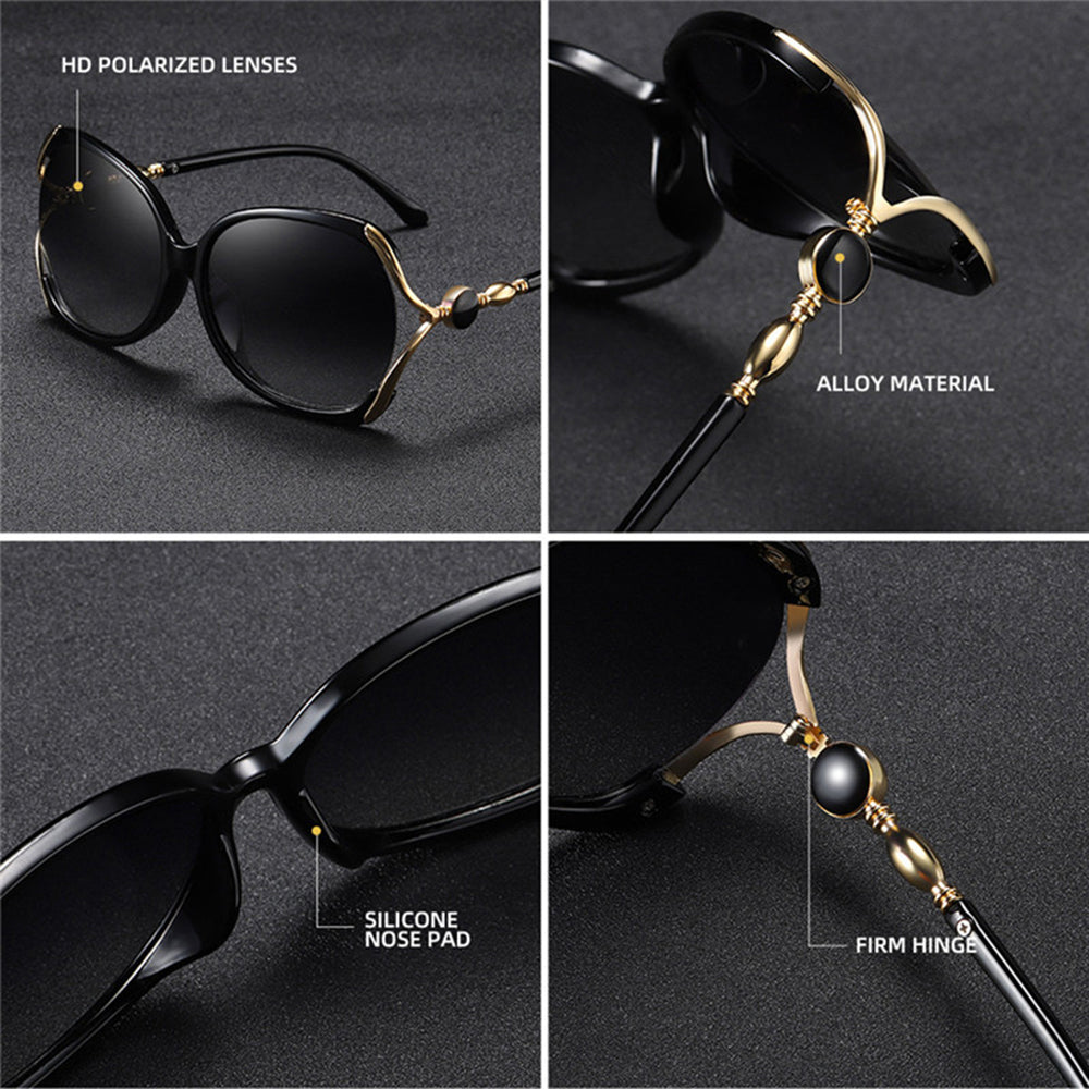 Gafas de Sol Mujer Techsuit 1722, Polarizadas, Protección UV, Marrón