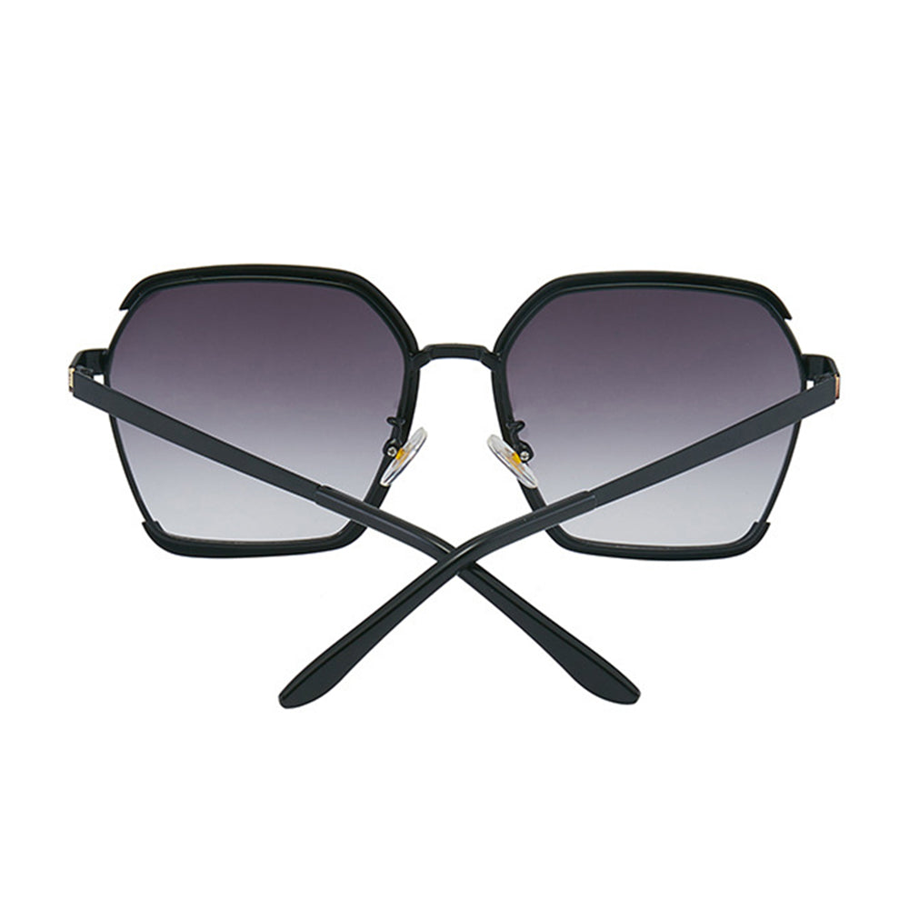 Gafas de Sol Mujer Techsuit 191, Polarizadas, Protección UV, Negro Gris Rosa