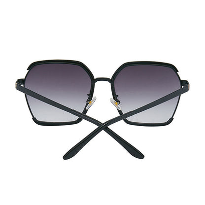 Gafas de Sol Mujer Techsuit 191, Polarizadas, Protección UV, Negro Gris Rosa