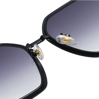 Gafas de Sol Mujer Techsuit 191, Polarizadas, Protección UV, Negro Gris Rosa