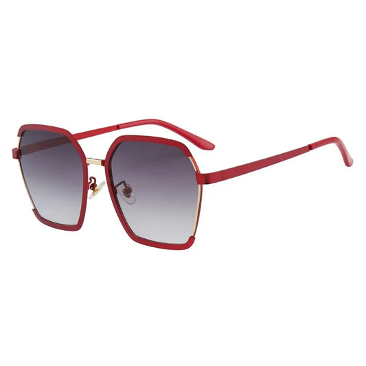 Gafas de Sol Mujer Techsuit 191, Polarizadas, Protección UV, Rojas