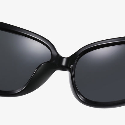 Gafas de Sol Mujer Techsuit 2012, Polarizadas, Protección UV, Negro Rojo Gris