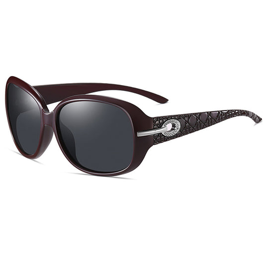 Gafas de Sol Mujer Techsuit 2012, Polarizadas, Protección UV, Rojo Gris