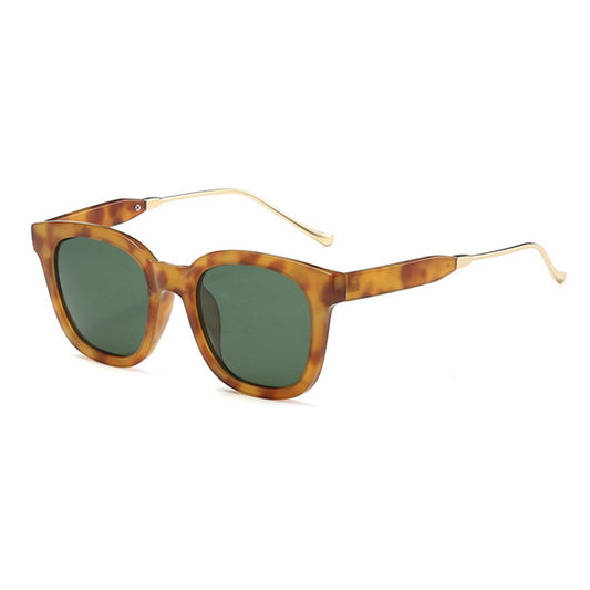Gafas de Sol Mujer Techsuit 2050, Polarizadas, Protección UV, Marrón Verde