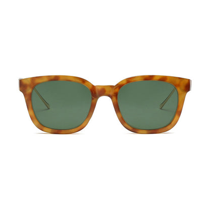 Gafas de Sol Mujer Techsuit 2050, Polarizadas, Protección UV, Marrón Verde