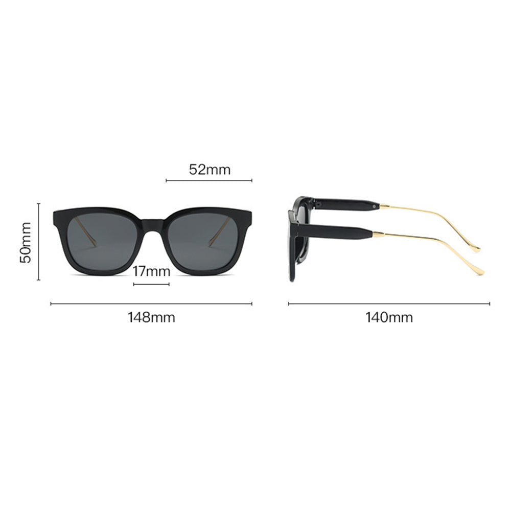Gafas de Sol Mujer Techsuit 2050, Polarizadas, Protección UV, Marrón Verde