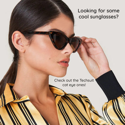 Gafas de Sol Mujer Techsuit 5040, Negro Marrón
