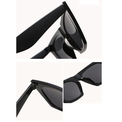 Techsuit 5154 Women's Sunglasses, Black Purple