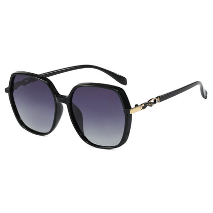 Gafas de Sol Mujer Techsuit 5223, Polarizadas, Protección UV, Negras
