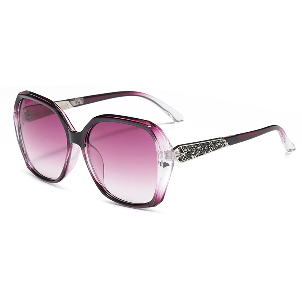 Gafas de Sol Mujer Techsuit 5599, Polarizadas, Protección UV, Moradas