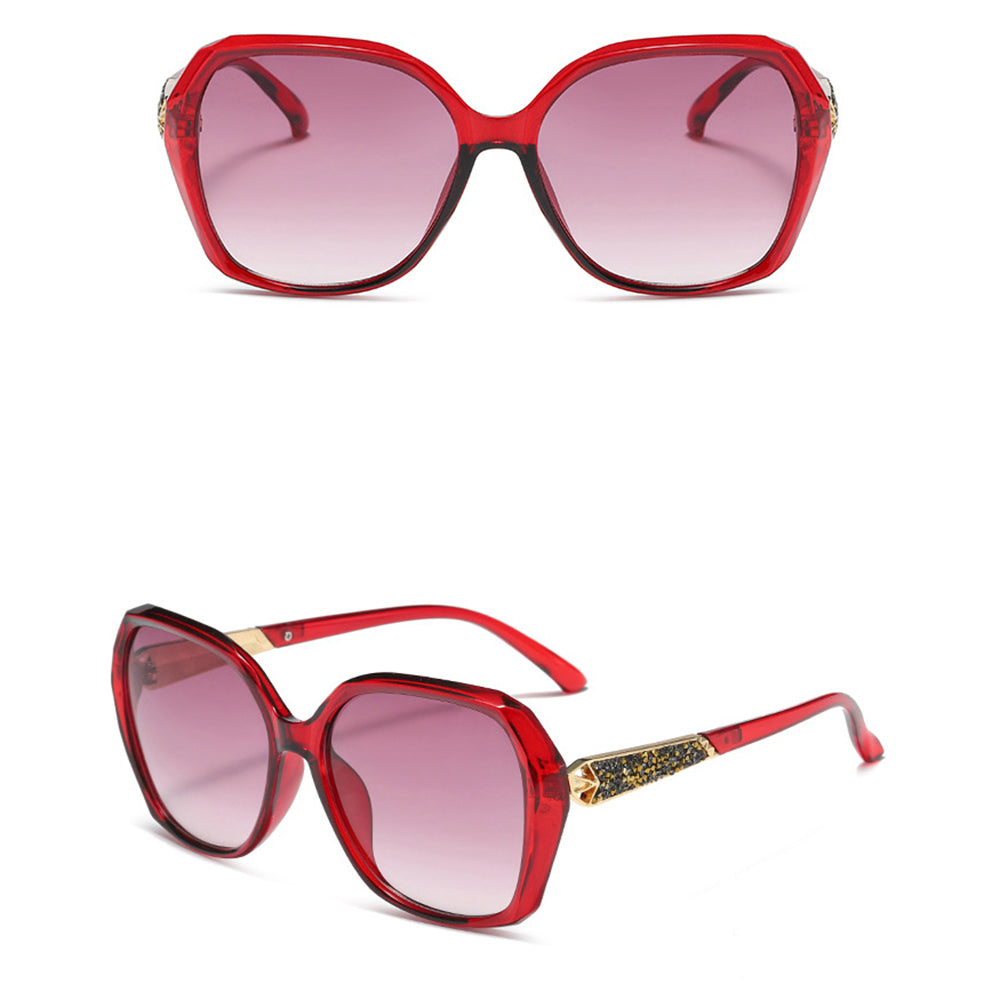 Gafas de Sol Mujer Techsuit 5599, Polarizadas, Protección UV, Rojas