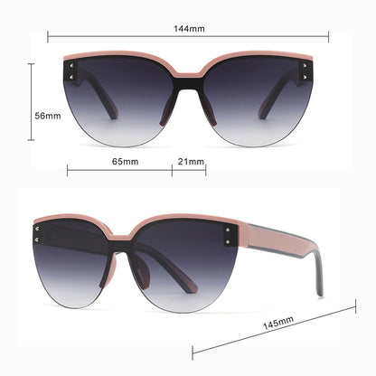Gafas de Sol Mujer Techsuit 6506, Negro Gris