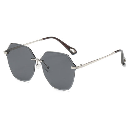 Gafas de Sol Mujer Techsuit 8195, Negras Plateadas