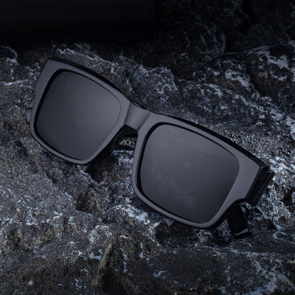 Gafas de Sol Mujer Techsuit 8485, Polarizadas, Protección UV, Negras