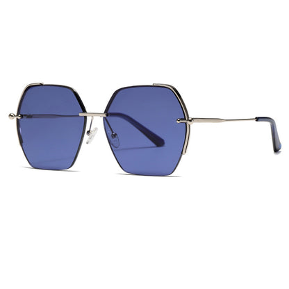 Gafas de Sol Mujer Techsuit 8561, Plateadas Azules