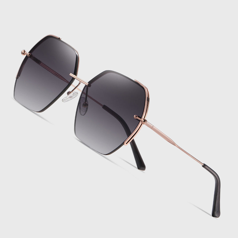 Gafas de Sol Mujer Techsuit 8561, Dorado Gris