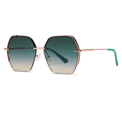 Gafas de Sol Mujer Techsuit 8561, Rosa Dorado Verde