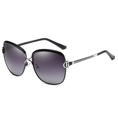 Gafas de Sol Mujer Techsuit 8702, Polarizadas, Protección UV, Negras