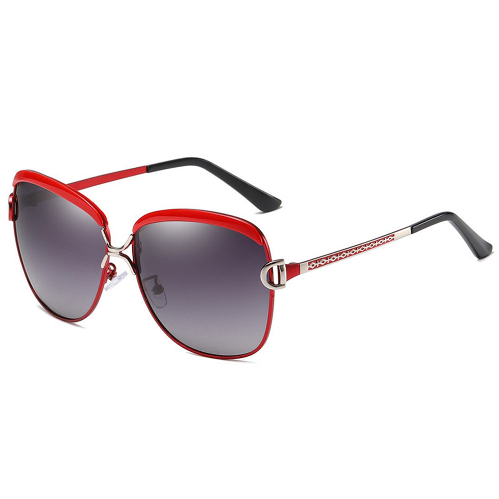 Gafas de Sol Mujer Techsuit 8702, Polarizadas, Protección UV, Rojas