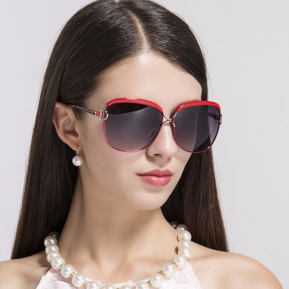 Gafas de Sol Mujer Techsuit 8702, Polarizadas, Protección UV, Rojas