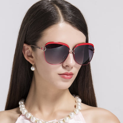 Gafas de Sol Mujer Techsuit 8702, Polarizadas, Protección UV, Rojas
