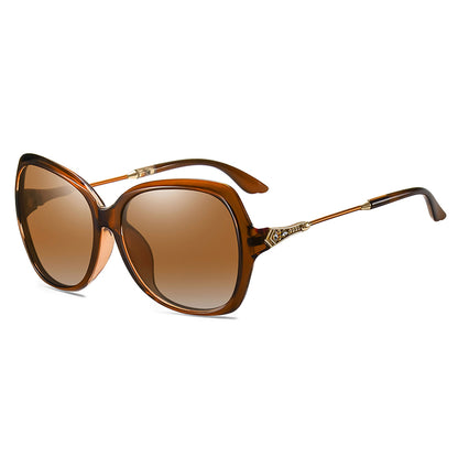 Gafas de Sol Mujer Techsuit 8881, Polarizadas, Protección UV, Marrón