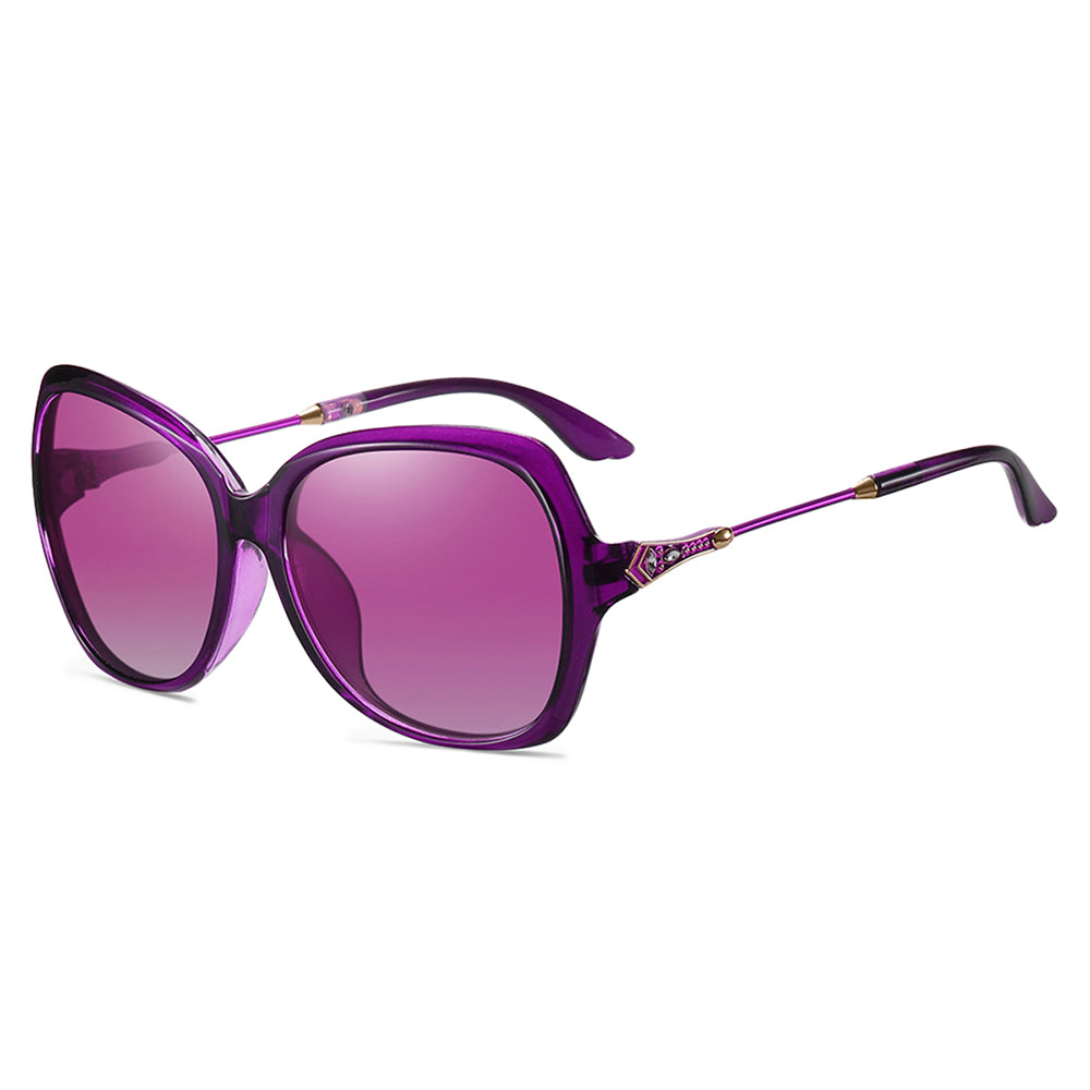 Gafas de Sol Mujer Techsuit 8881, Polarizadas, Protección UV, Moradas