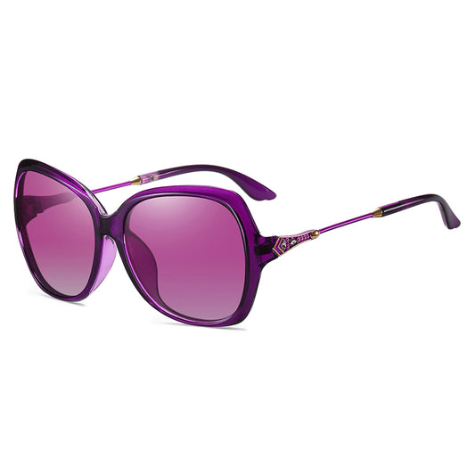 Gafas de Sol Mujer Techsuit 8881, Polarizadas, Protección UV, Moradas