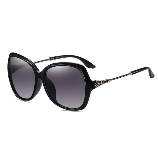 Gafas de Sol Mujer Techsuit 8881, Polarizadas, Protección UV, Negro Gris