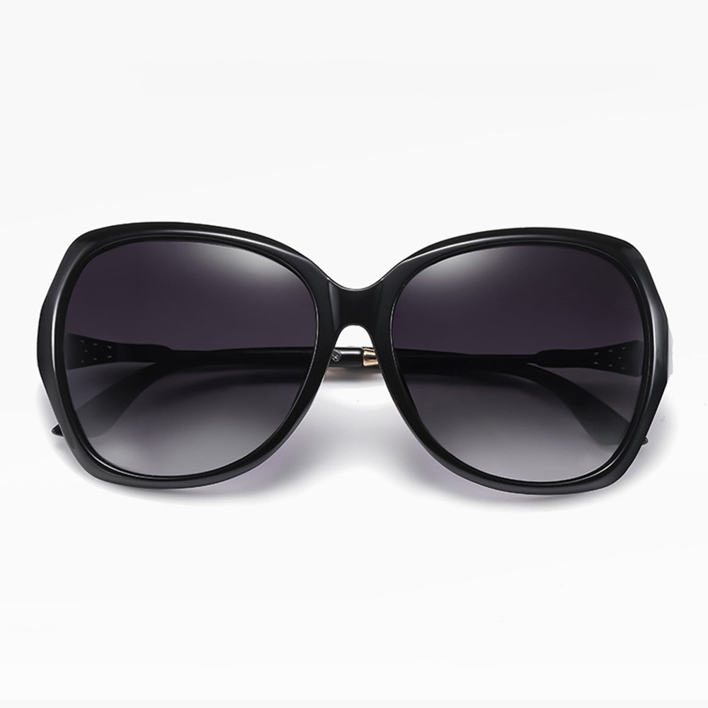 Gafas de Sol Mujer Techsuit 8881, Polarizadas, Protección UV, Negro Gris