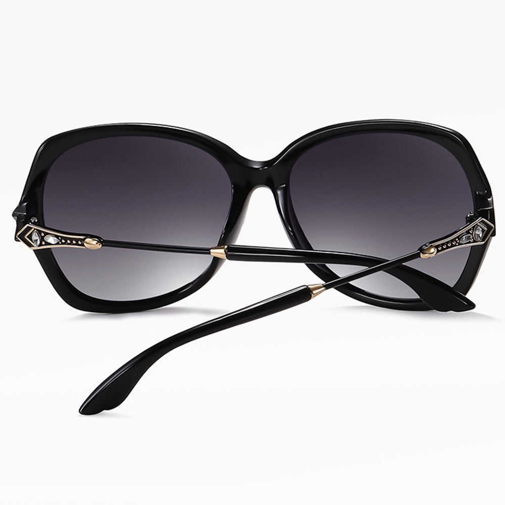 Gafas de Sol Mujer Techsuit 8881, Polarizadas, Protección UV, Negro Gris