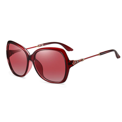 Gafas de Sol Mujer Techsuit 8881, Polarizadas, Protección UV, Rojas