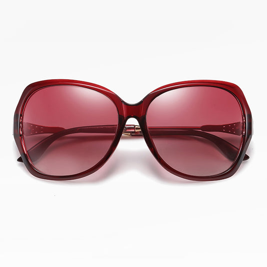 Gafas de Sol Mujer Techsuit 8881, Polarizadas, Protección UV, Rojas