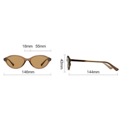 Gafas de Sol Mujer Techsuit 99034, Marrón