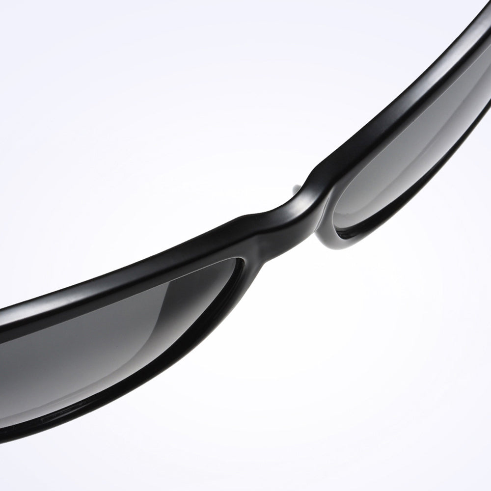 Gafas de Sol Mujer Techsuit A572, Polarizadas, Protección UV, Marrón Blanco