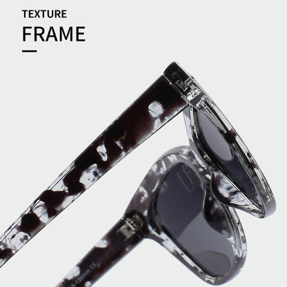 Gafas de Sol Mujer Techsuit OD8155-C3, Polarizadas, Protección UV, Negro Marrón