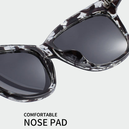 Gafas de Sol Mujer Techsuit OD8155-C3, Polarizadas, Protección UV, Negro Marrón