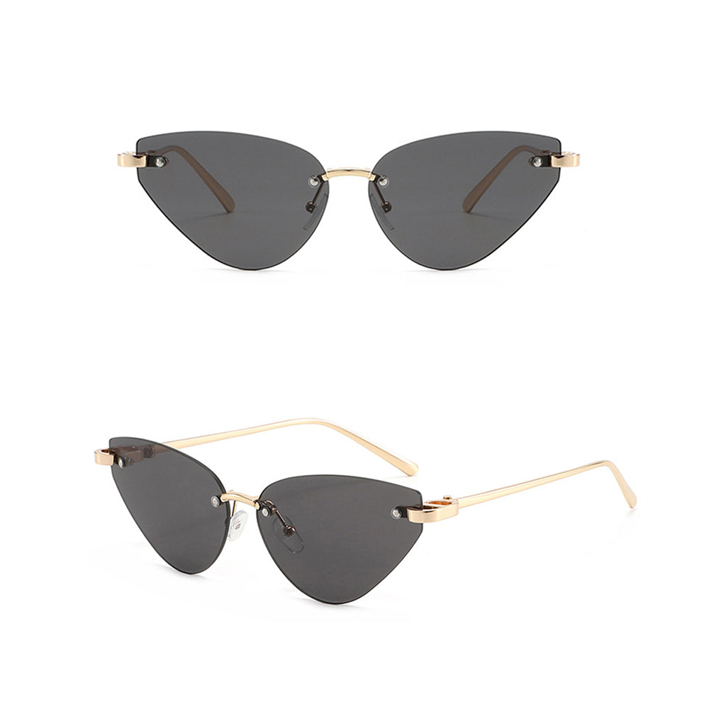 Gafas de Sol Mujer Techsuit S099, Dorado Negro