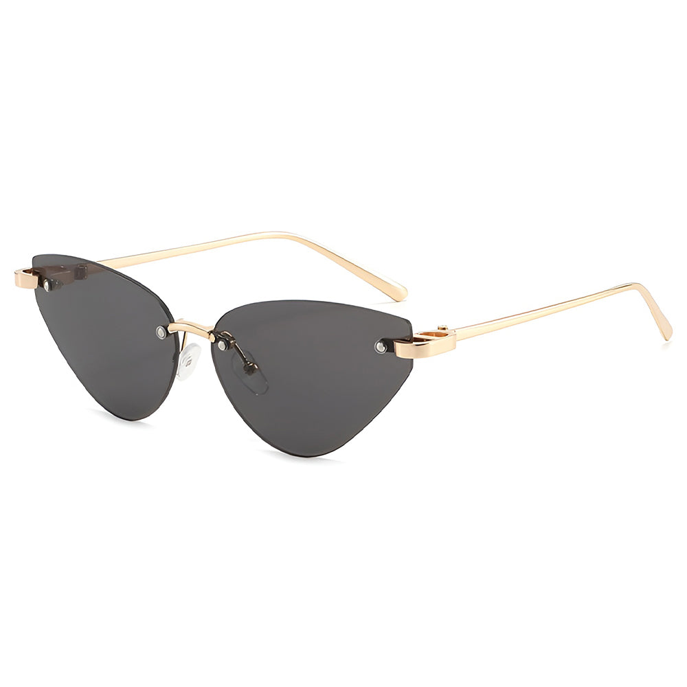 Gafas de Sol Mujer Techsuit S099, Dorado Negro