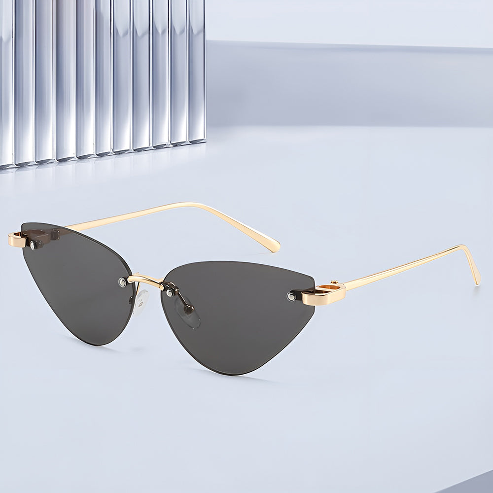 Gafas de Sol Mujer Techsuit S099, Dorado Negro