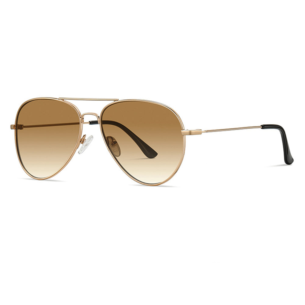 Gafas de Sol Unisex Techsuit 3025, Protección UV, Dorado Marrón