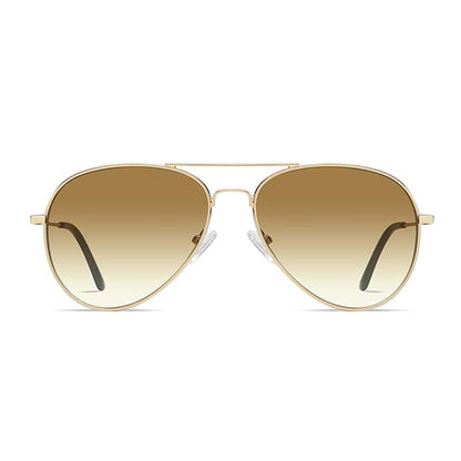 Gafas de Sol Unisex Techsuit 3025, Protección UV, Dorado Marrón