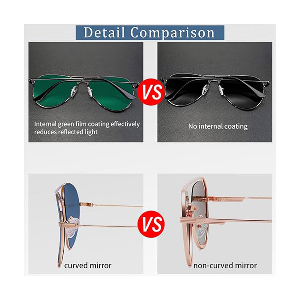 Gafas de Sol Unisex Techsuit 3025, Protección UV, Dorado Marrón