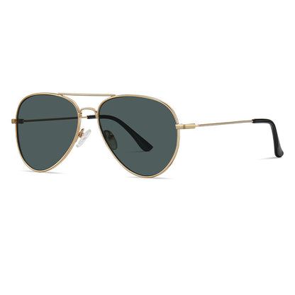 Gafas de Sol Unisex Techsuit 3025, Protección UV, Dorado Verde
