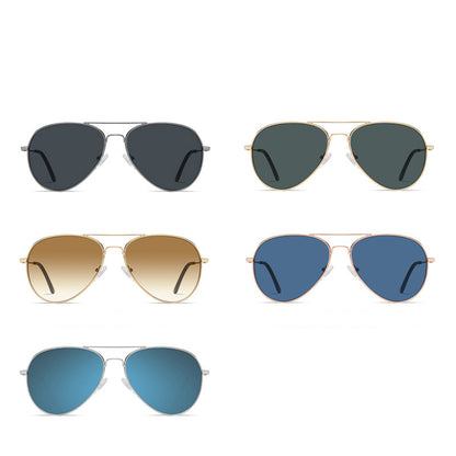 Gafas de Sol Unisex Techsuit 3025, Protección UV, Dorado Verde
