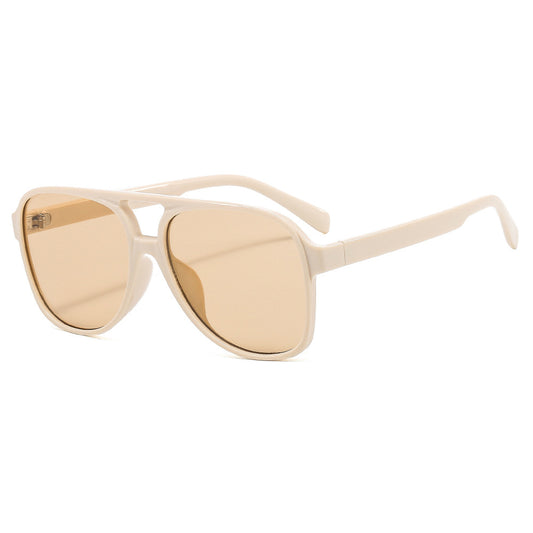 Gafas de Sol Unisex Techsuit 98061, Protección UV, Beige Marrón