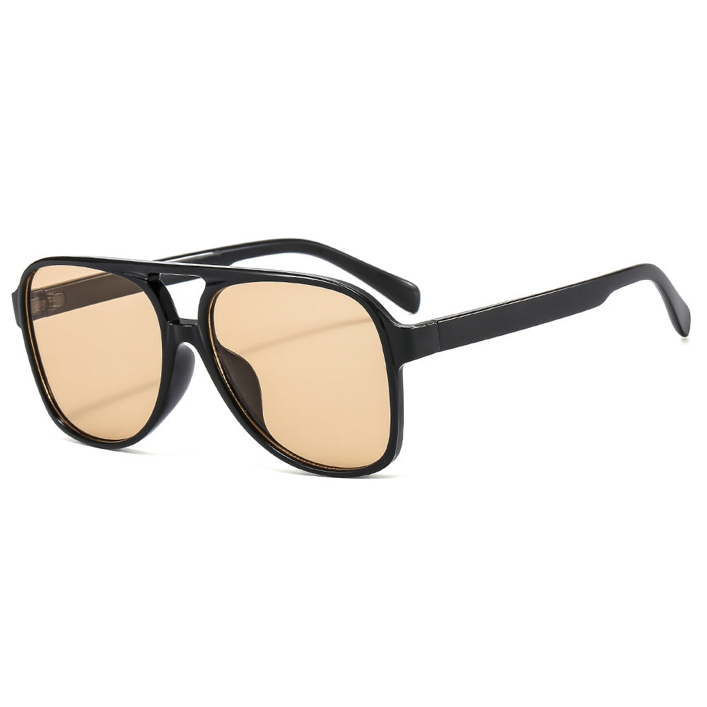Gafas de Sol Unisex Techsuit 98061, Protección UV, Negro Marrón Claro