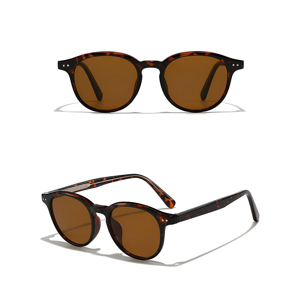 Gafas de Sol Unisex Techsuit 99046, Estampado Marrón