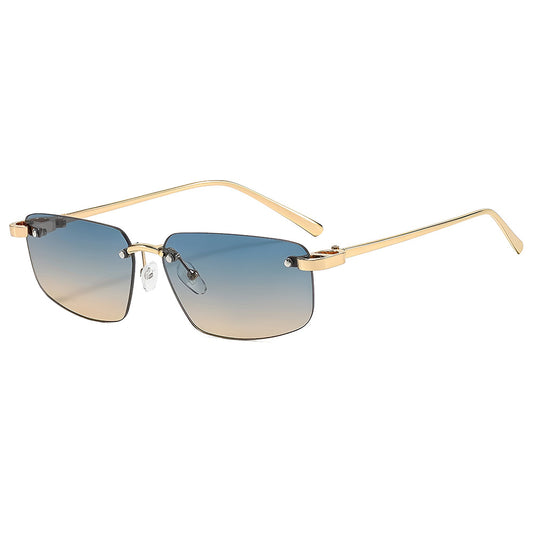 Gafas de Sol Unisex Techsuit S098, Doradas Azules Verdes