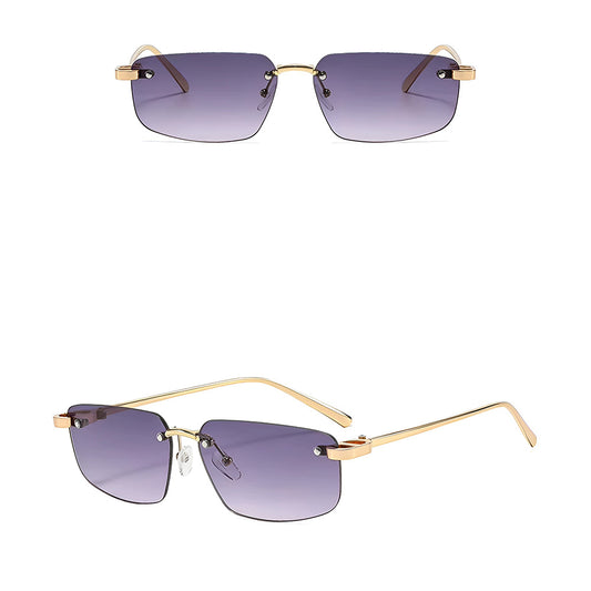 Gafas de Sol Unisex Techsuit S098, Dorado Morado